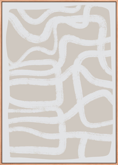 Beige Abstract 1