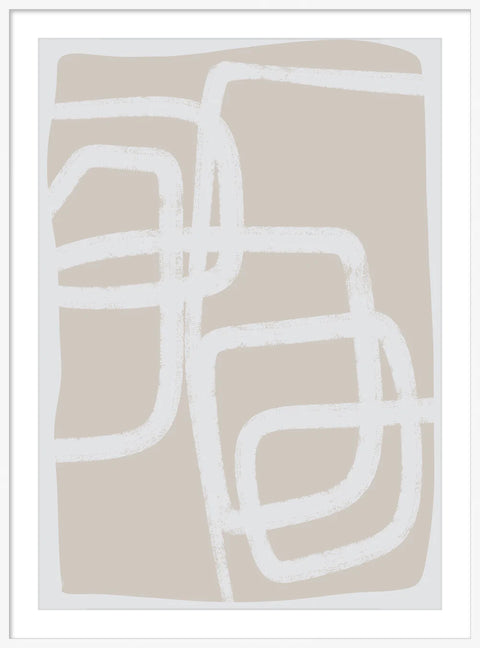 Beige Abstract 2