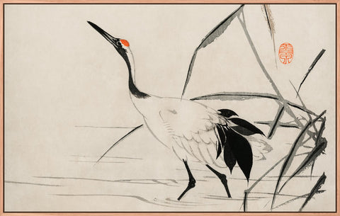 Vintage Crane Illustration